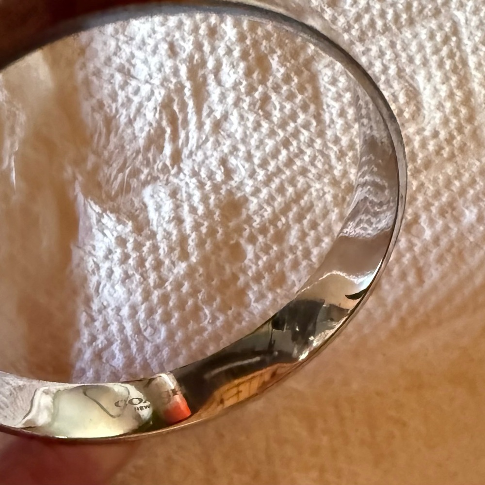 COACH Signature Enamel Bangle - Picture 2 of 4
